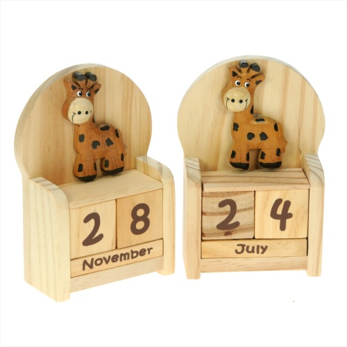 5209-GF: Giraffe Calendars (Pack Size 3) Price Breaks Available